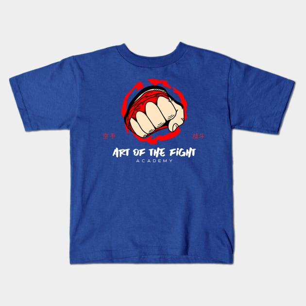 ART OF THE FIGHT! Kids T-Shirt by Tom's Clothing Emporium